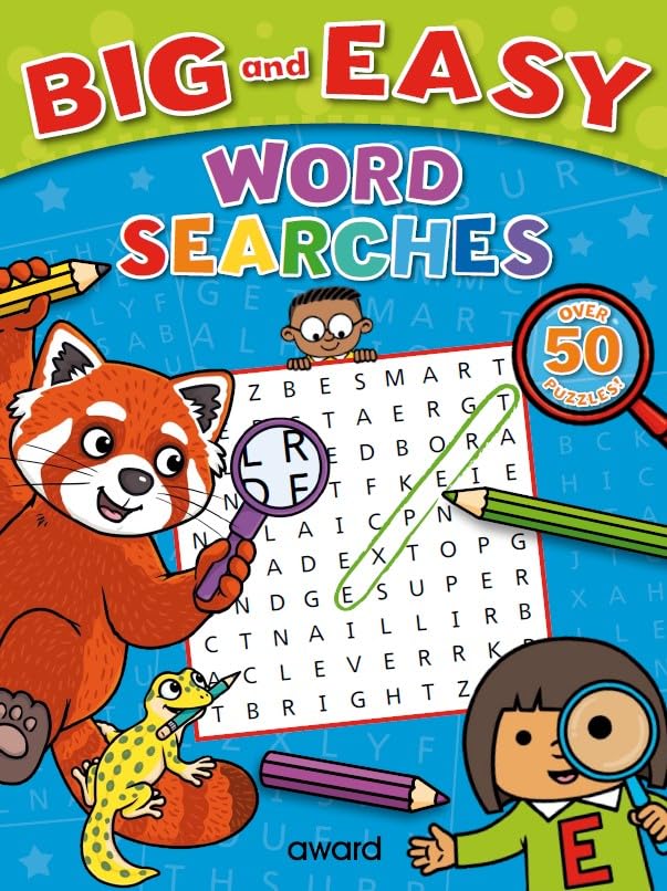 Big & Easy WORDSEARCH #656 (RED PANDA)  