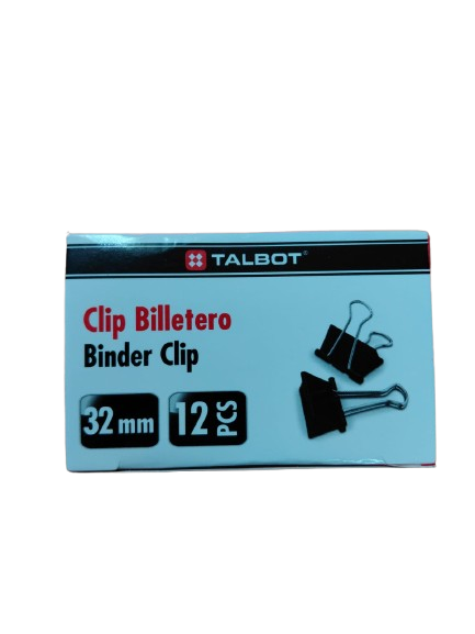 Talbot Foldback Clips 32mm (1 1/4") SINGULAR