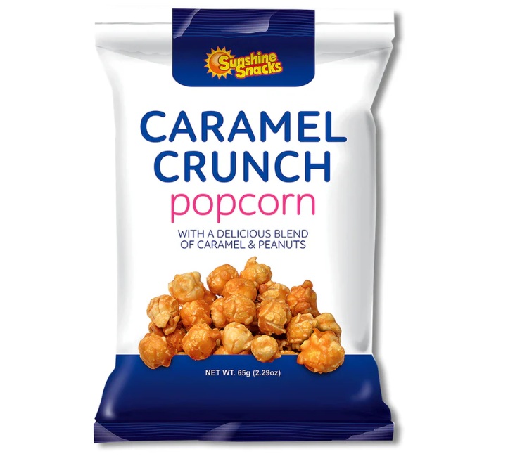 Sunshine Snacks Caramel Crunch Popcorn 65g