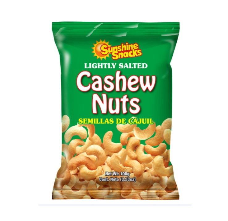 Sunshine Snacks Lightly Salted Cashew Nuts 28g
