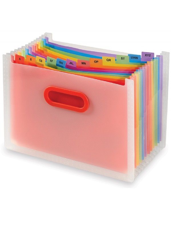 Snopake Rainbow Desk Expander 13 part A4 