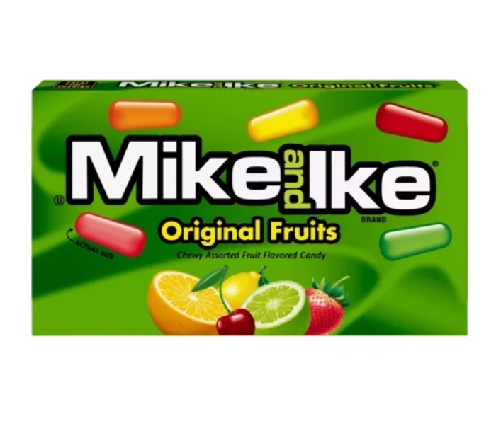 Mike and Ike Original Fruits Candy 22g