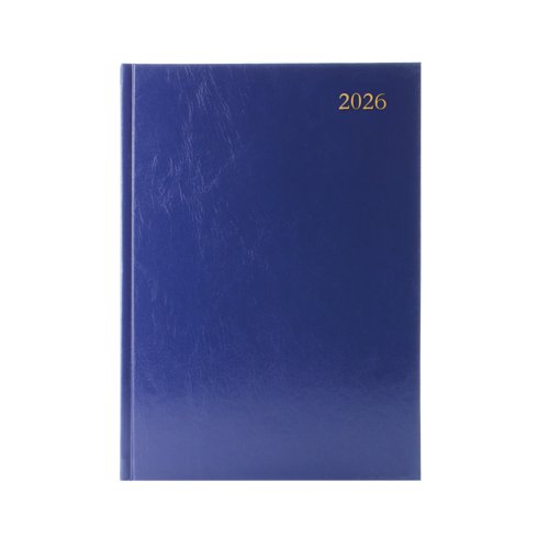 Desk Diary 1 Day Page A4 APPT (BLUE) 2026 #KFA41ABU26 - Sale