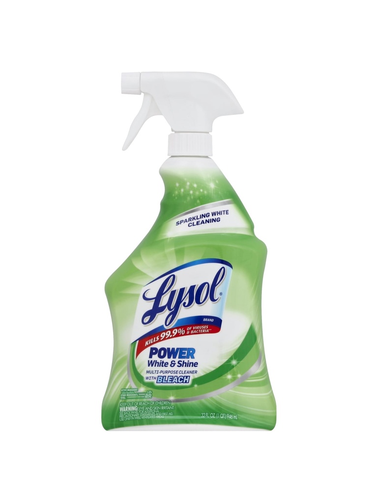 Lysol All Purpose Cleaner w/Bleach 32oz - (12/ctn)
