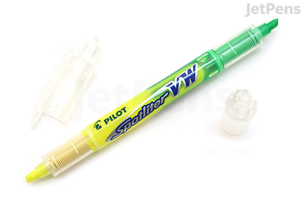 Pilot Spotliter VW Dual YELLOW/GREEN Highlighter - (12/bx)