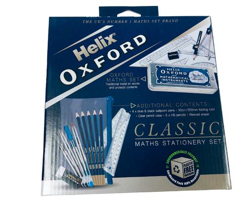 Helix Classic Maths Stationery Set #981803