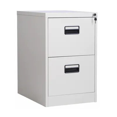 File Cabinet 2 Drawers GREY 730x460x620mm 20KG