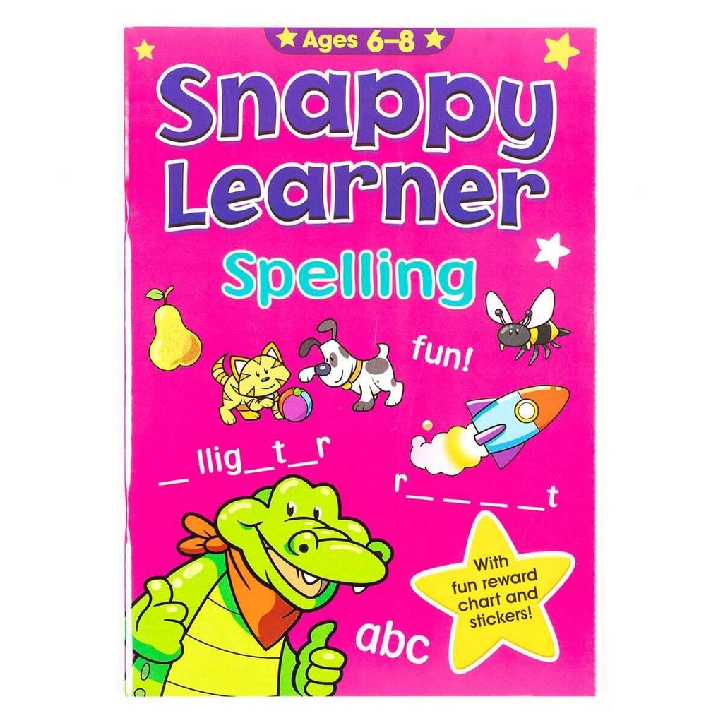 Snappy 6-8 SPELLING #SLAB8 Learner 