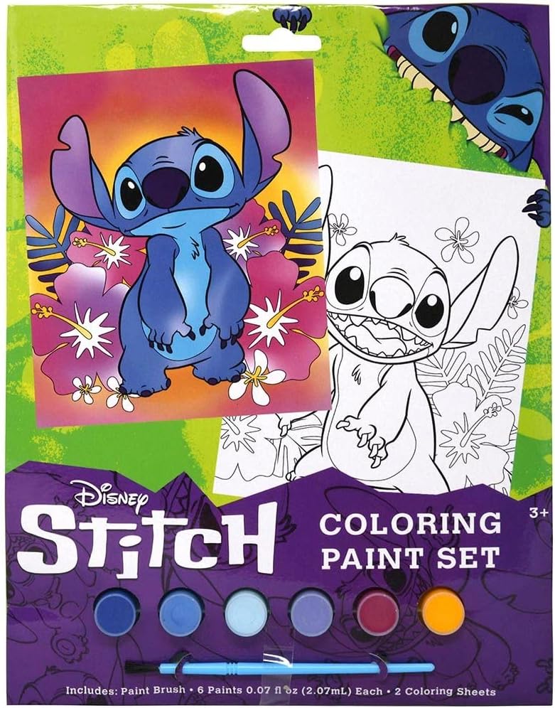 713374ST* STITCH Poster Paint Set with Brush