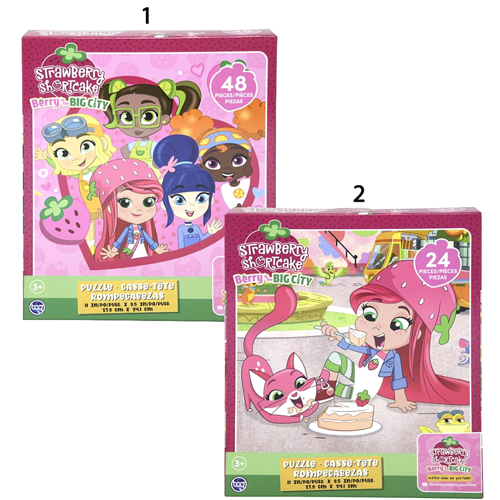 63108* STRAWBERRY SHORTCAKE 24pc / 48pc Puzzle