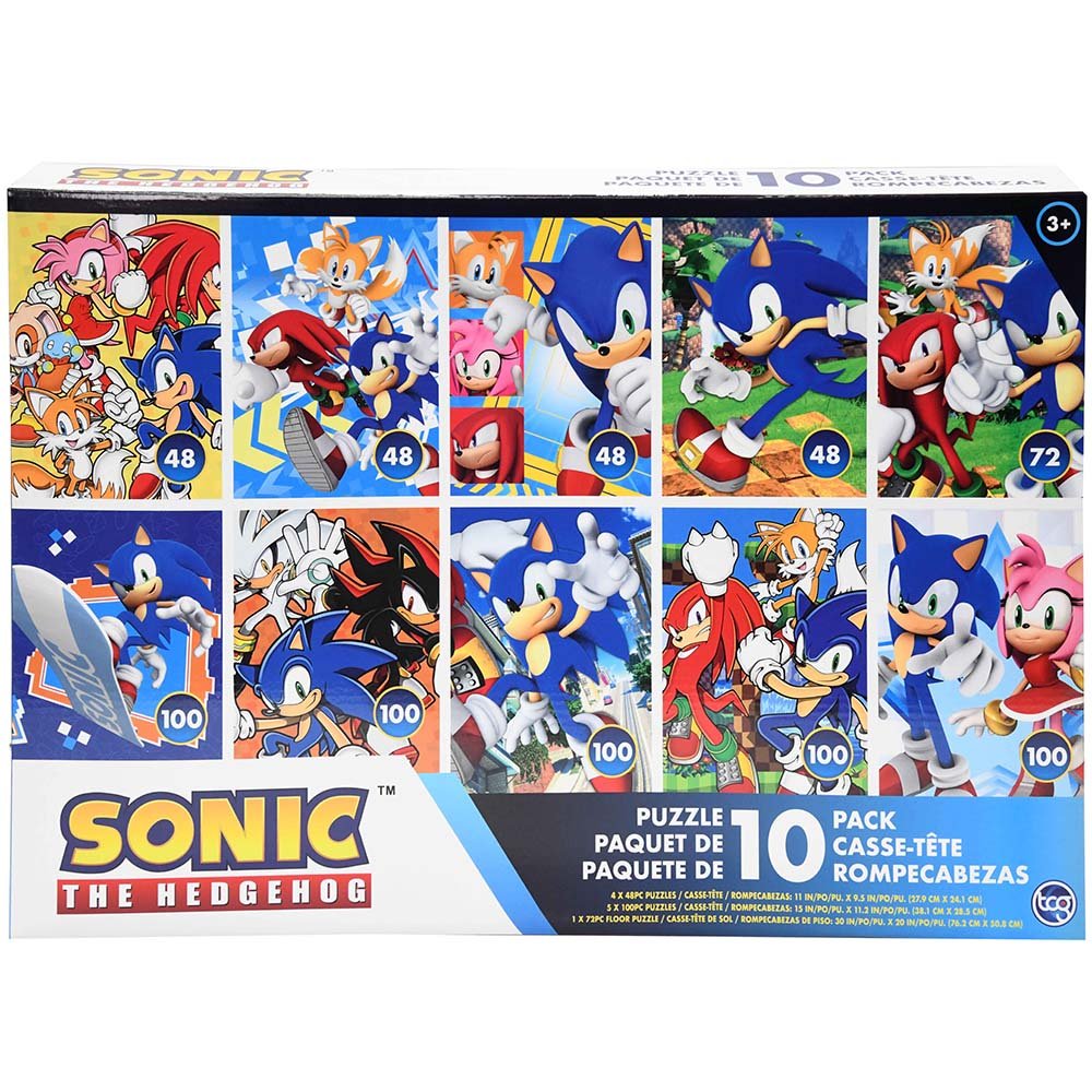 13330* SONIC 10pk Puzzle