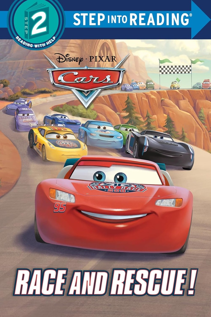 CARS Race & Rescue Level 2 Step Into Reading