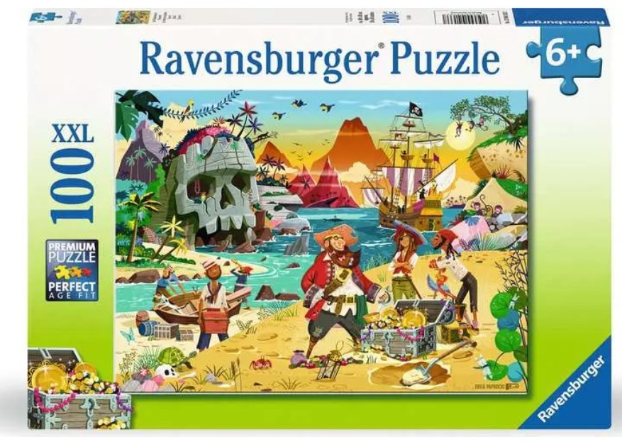 Treasure! 100XXL pc Puzzle 6+