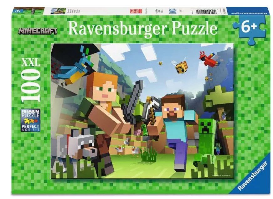 Minecraft 100XXL pc Puzzle 6+