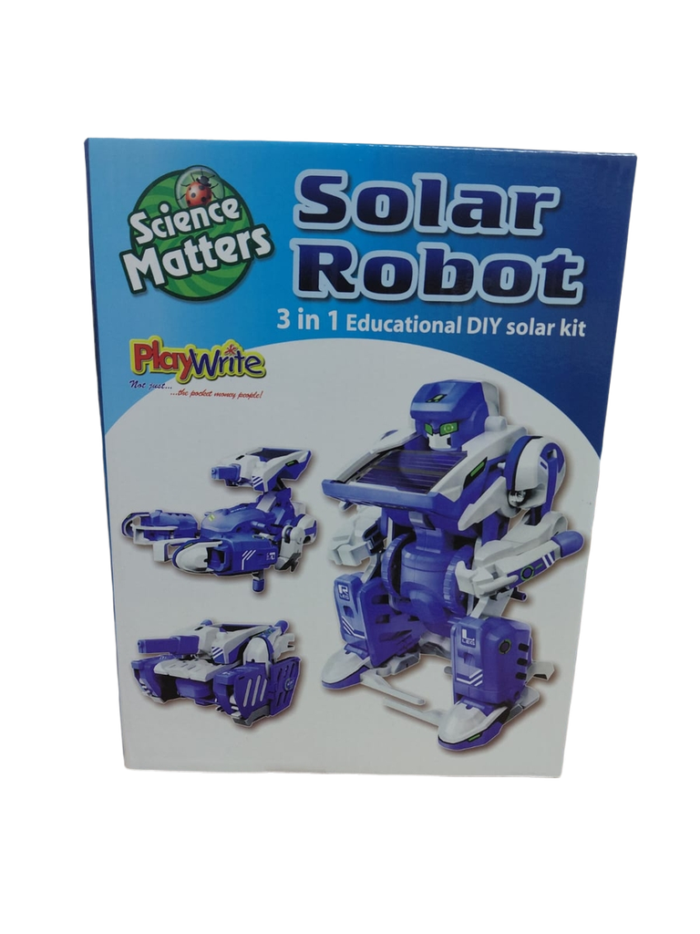 Science Matters SOLAR ROBOT 3 In 1 Kit #385-053