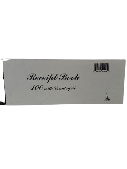 Anchor Receipt COUNTERFOIL Books