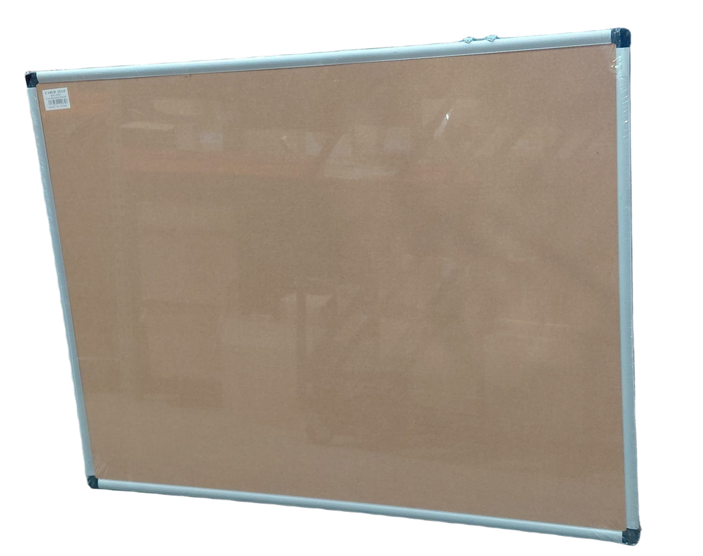 Carib Isle Corkboard 36x48" w/Alum. Frame