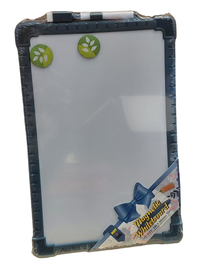 Carib Isle Whiteboard 8.26x12" w/Marker & Magnets Asst Col Frame 