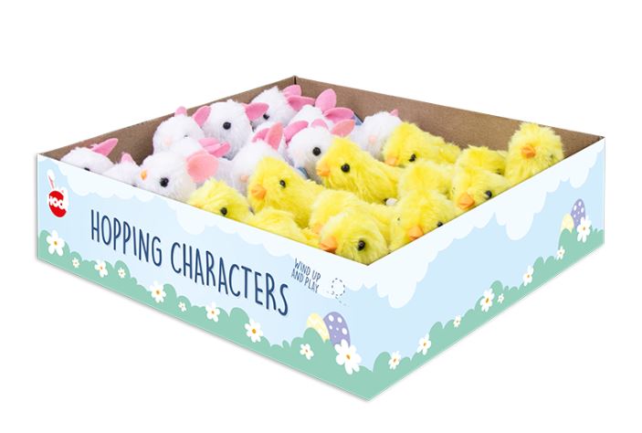 Easter Hopping Bunny/Chick Toy #TOY/7487 - (24/Display)