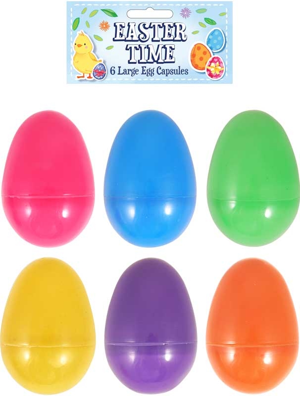 Easter Egg Capsules Sold as 6pk #E41-166