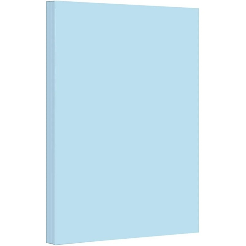 Laser Card Pastel Blue 180g (Letter Size) 50/pk