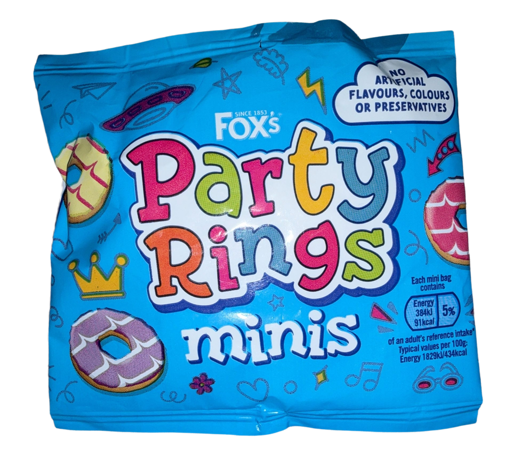 Fox's Party Rings Mini Cookies 21g