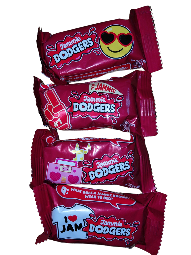 Jammie Dodgers Raspberry Mini Biscuits 20g