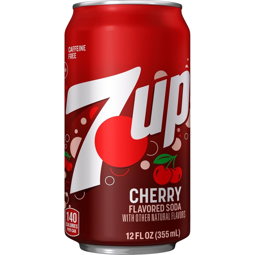 7UP CHERRY 12oz Can 