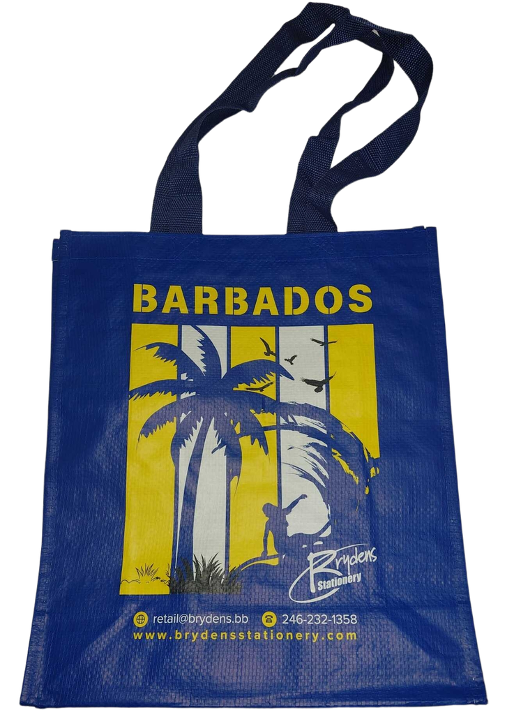 Shopping Bag w/Palm Trees (Singular) - (100/ctn)