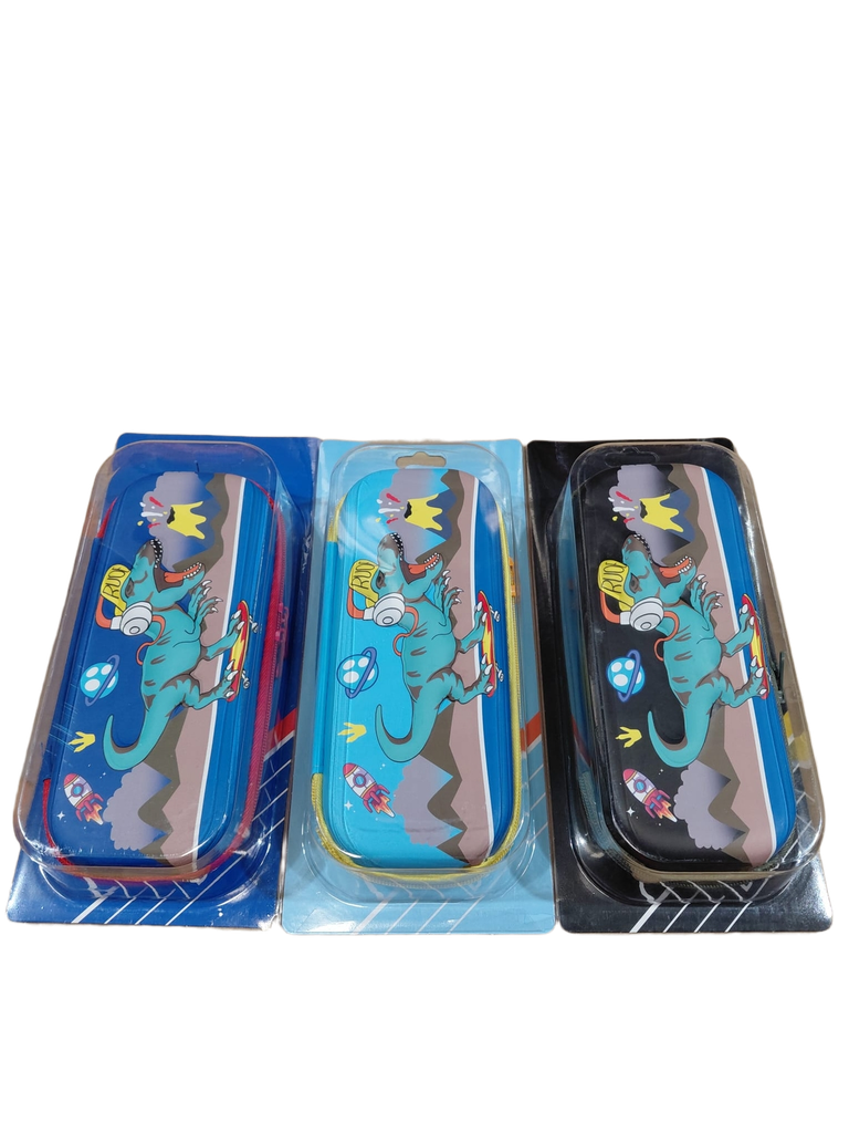 Pencil Case DINOSAUR ROAR Asst. Cols (Molded)