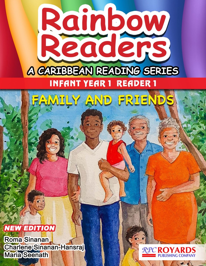 Rainbow Reader Infant Year 1 Reader 1 (Family & Friends) - 2026 Edition