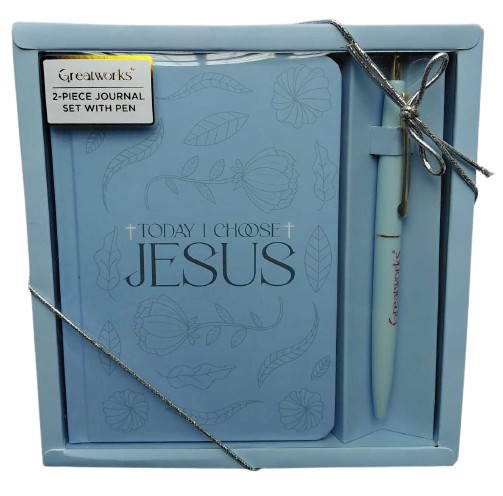 Greatworks 2pc Journal Set w/Pen #127-7740 (Religious)