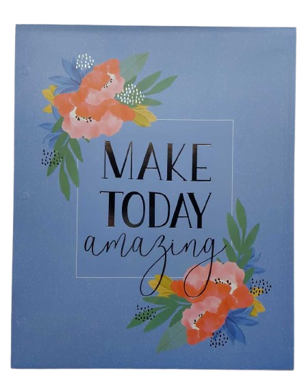 Silver Lining #65000CP 2pkt Foiled Portfolio 3 Designs