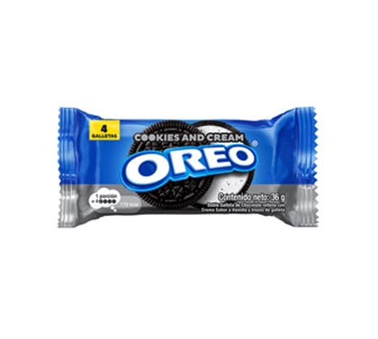 Nabisco Cookies and Cream Oreo Chocolate Sandwich Cookies 36g