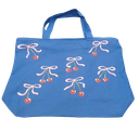 Artzy Bag - CHERRY Design Tote Bag (Can Be Used For Art Bag/Beach Bag or Every Day Use)