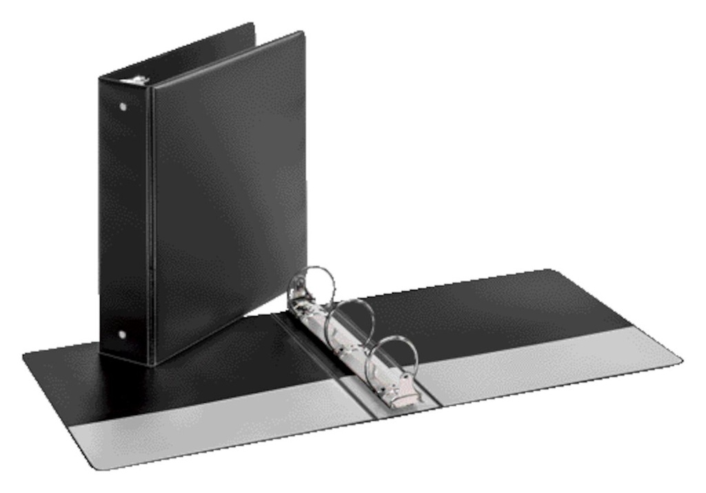 ECONOMY 3-Ring Binder 2" BLACK Letter Size #90330