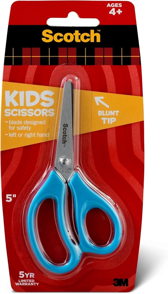 Scotch Kids Scissors 5" Blunt Soft Touch