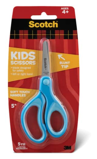 Scotch Kids Scissors 5" Blunt Soft Touch