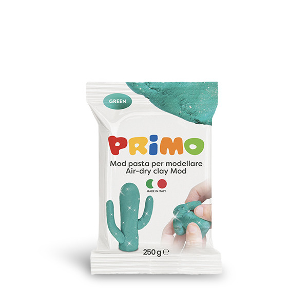PRIMO Air Dry Clay #28510MOD250GV GLITTER GREEN 250g