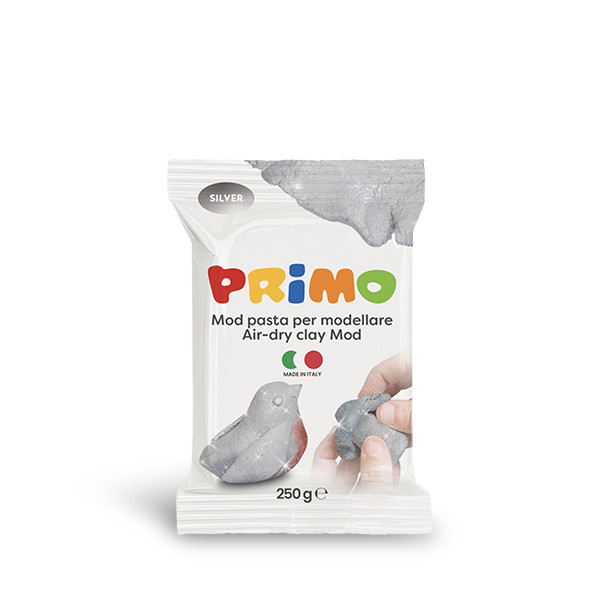 PRIMO Air Dry Clay #2858MOD250GS GLITTER SILVER 250g