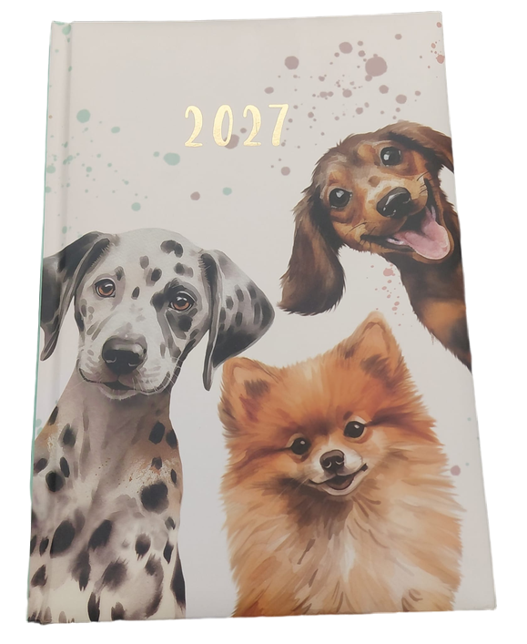 Tallon Diary A5 Week To View (8 Asst Designs) 2027