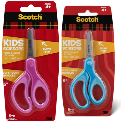 Scotch Kids Scissors 5" Blunt Soft Touch
