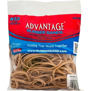 [ALRB54] Alliance Rubber Bands #54 Assorted Sizes (1/4lb/Bag)
