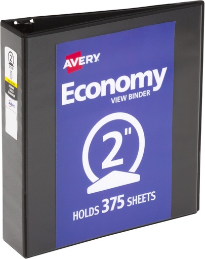 [ATPB02BK] Panorama View Binder 2" BLACK  