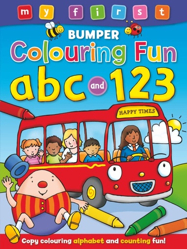 [AW359977] My First Bumper ABC & 123 Colouring Fun
