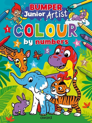 [AW705659] Bumper Junior Artist Colour by Numbers