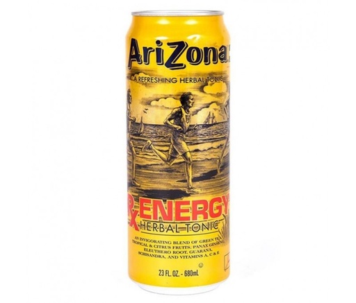 [BVARIZRX] Arizona Rx Energy Herbal Tonic 22oz Can