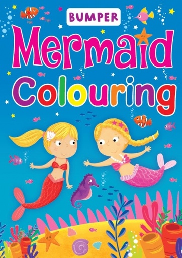 [BWBCM1] 0709726364 Mermaid Bumper Colouring