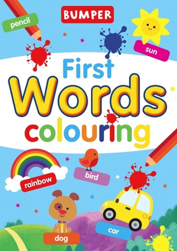 [BWBCW1] 0709723677 Bumper First Words Colouring