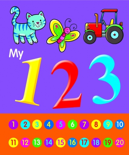 [BWM123] 0709721499 My 123 (Padded)